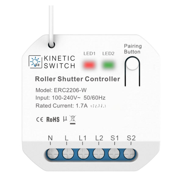 Roller shutter radio receiver smart