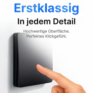 Kompakt Set mit kinetischem Funkschalter und Empfänger smart