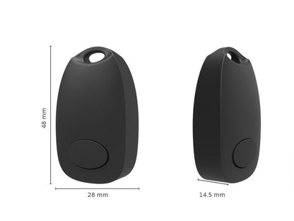 codalux Funkschalter / Lichtschalter / Handsender batterielos K-Serie Taster 1 Taste schwarz